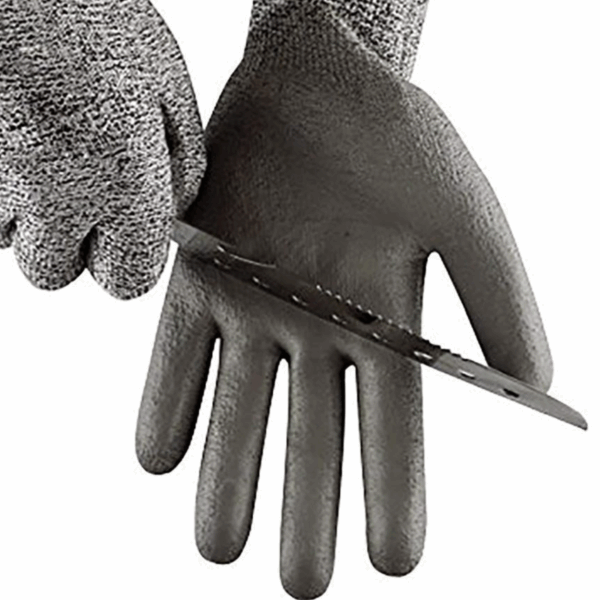 Luva de Segurança UltraTech Banho Pu Resistente Corte Nível 5 e Perfuração Ca: 31519 - MCR - Imagem 3