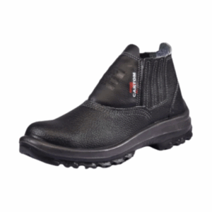 Botina Bico Aço Fecha Elástico Mod 079 Bidensidade Cartom Ca 15079