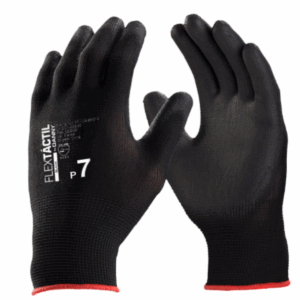 Kit 03 Pares Luva de Segurança Flextáctil Preta Ca 29014 - Danny N