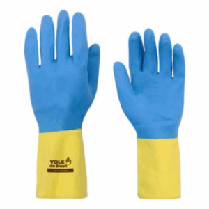 Luva Látex Neoprene Com Forro Bicolor Ca 16779 - Volk