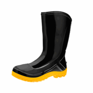 Bota PVC Solado Amarelo