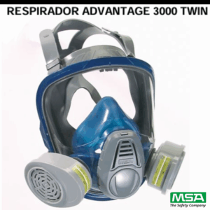 Respirador Facial Advantage 3000 Twin MSA – Pequeno